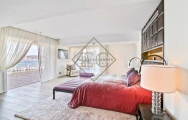 CANNES CROISETTE – EXCEPTIONAL PENTHOUSE WITH PANORAMIC SEA VIEW